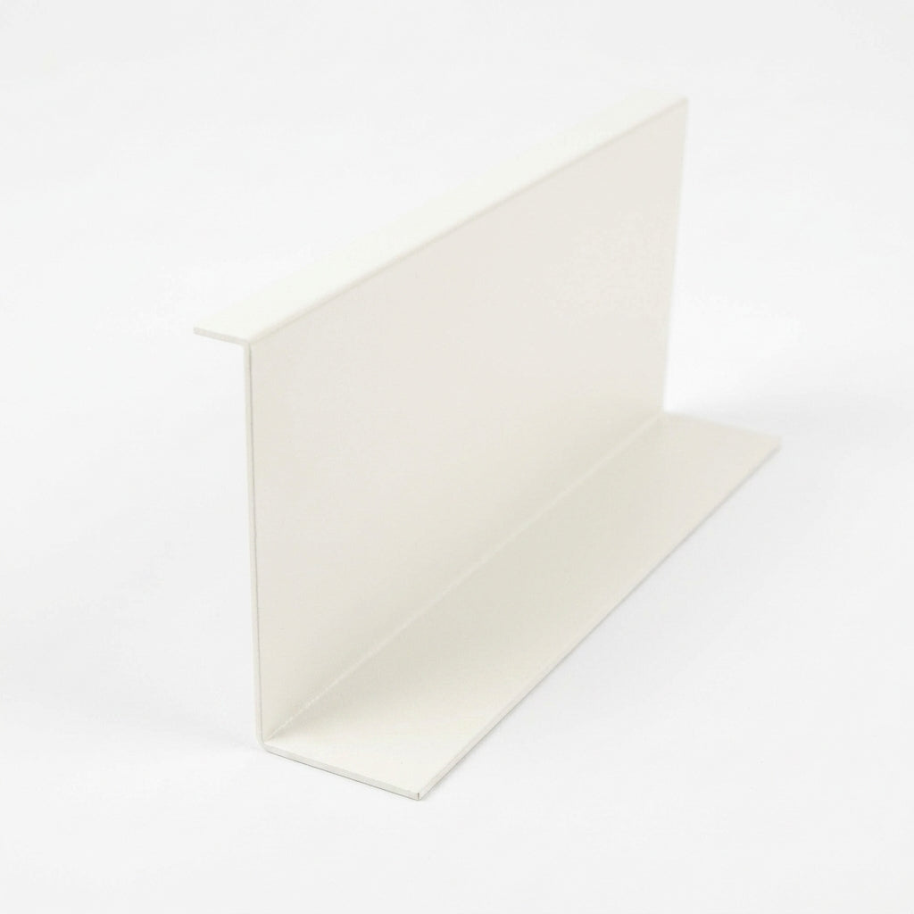 L Return Aluminium Fascia Board Gable Box Ends — RAL 9010
