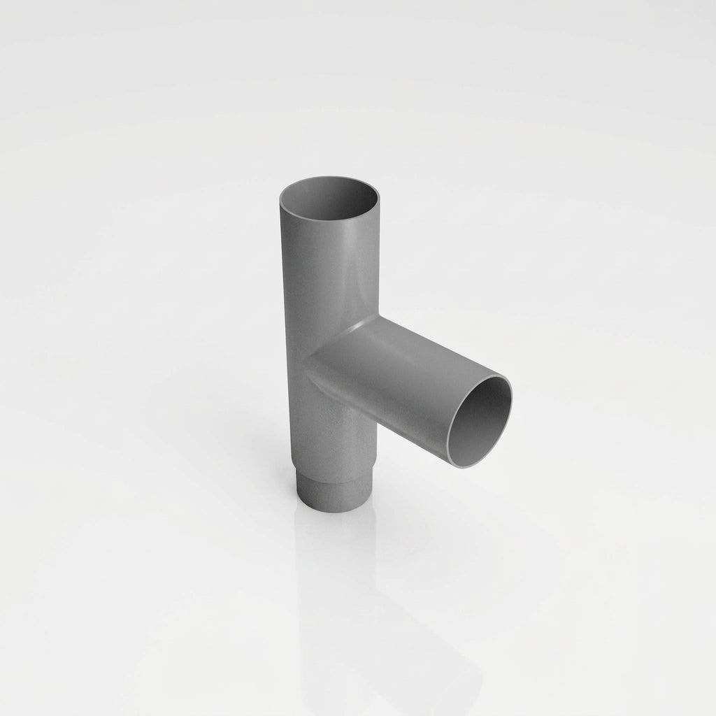 63mm Flush Joint Downpipe Branches – 92.5° or 112.5° Arms — Other Colour TBA / 112.5 Deg