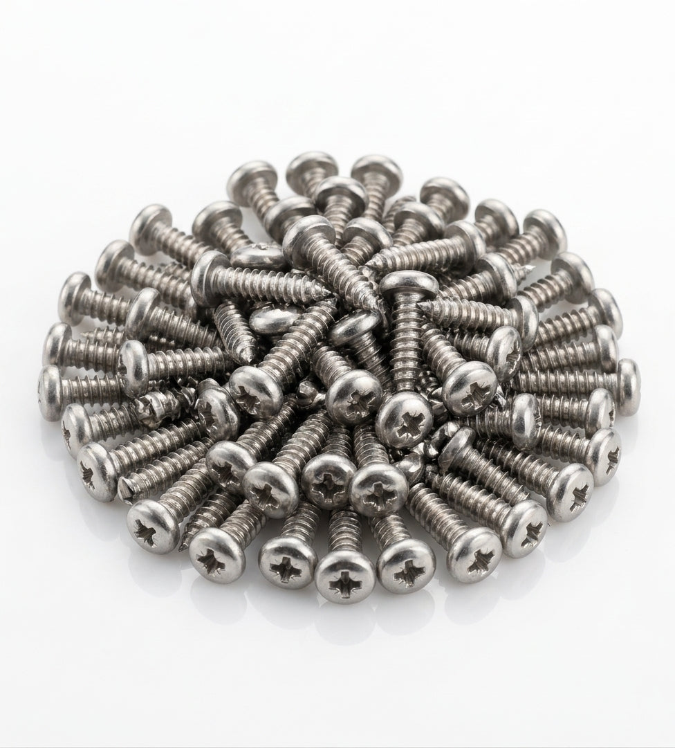No. 12 × 30mm Pozi Pan Gutter Bracket Fixing Screw (100 Pack) (view 2)