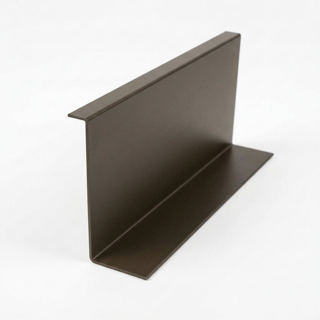 L Return Aluminium Fascia Board Gable Box Ends — RAL 7022