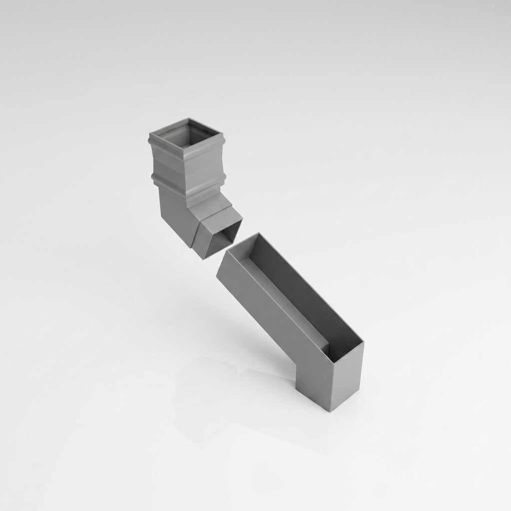 72x72mm Aluminium Adjustable Swanneck Offset (view 2)
