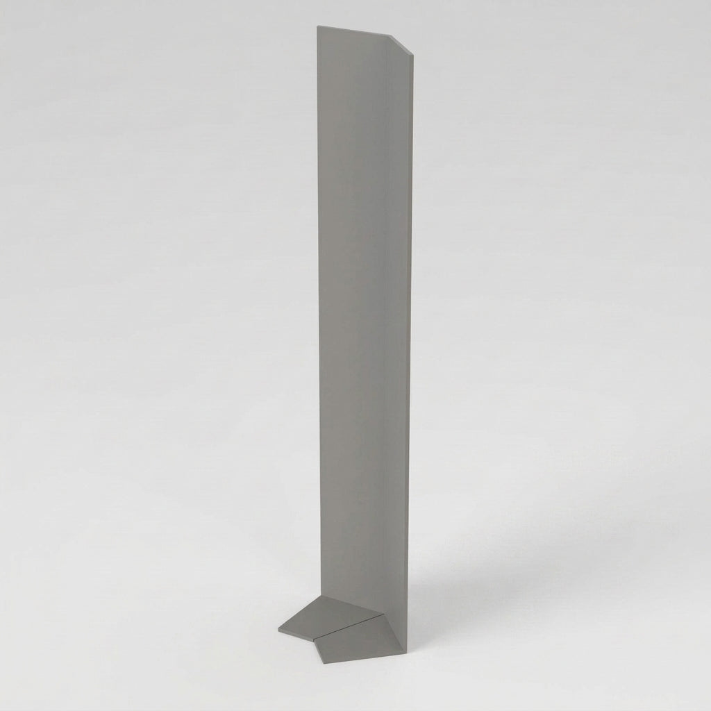 L Return Fascia Board Angle Covers – Aluminium Corner Fascia — RAL 7036 / 135 Deg External Angle