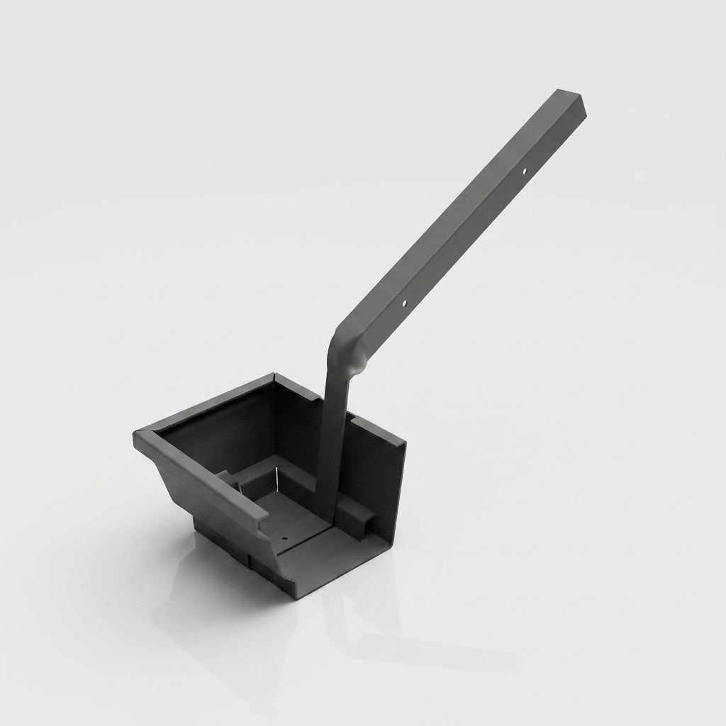 Moulded Ogee Gutter Side Rafter Bracket 125 x 100mm (view 2)