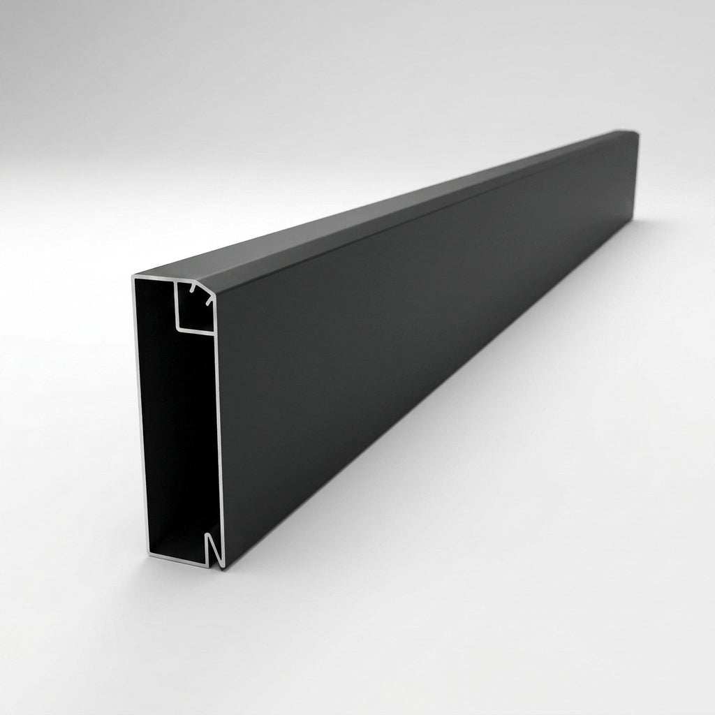 U Return Aluminium Fascia Board 30x25mm – 3m Length — RAL 7021