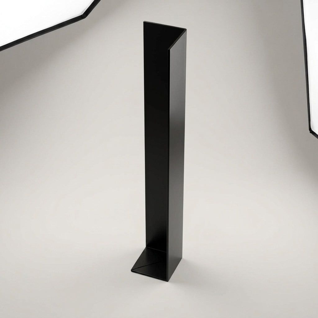 U Return Aluminium Fascia Angle Covers for Mitred Corners — RAL 9005 / 90 Deg External Angle
