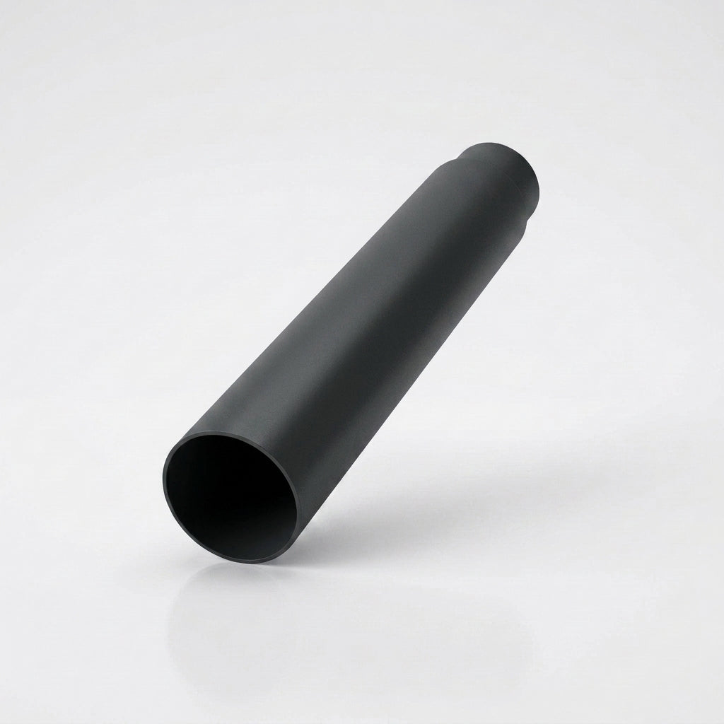 Flush Joint Aluminium Downpipe 63mm Diameter × 3m Length — RAL 7021