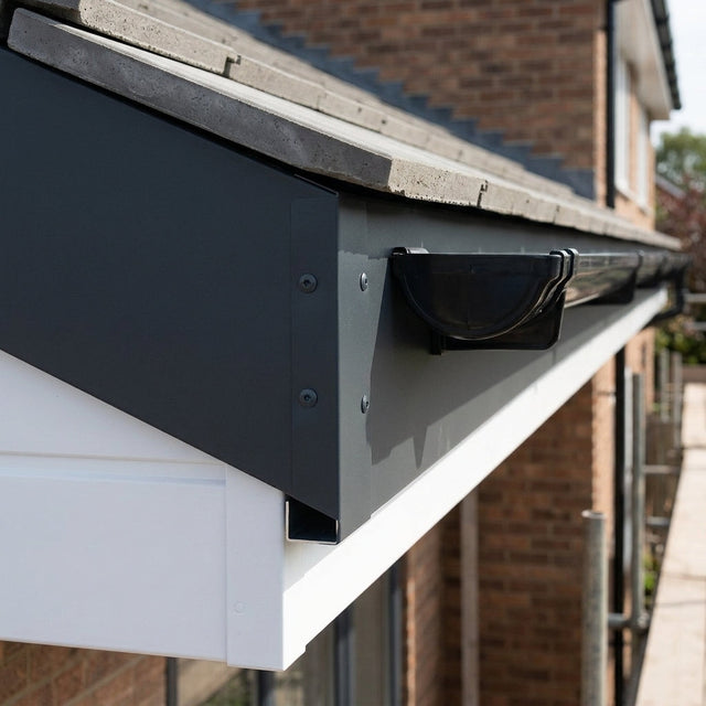 L Return Aluminium Fascia Board 30mm – 3m