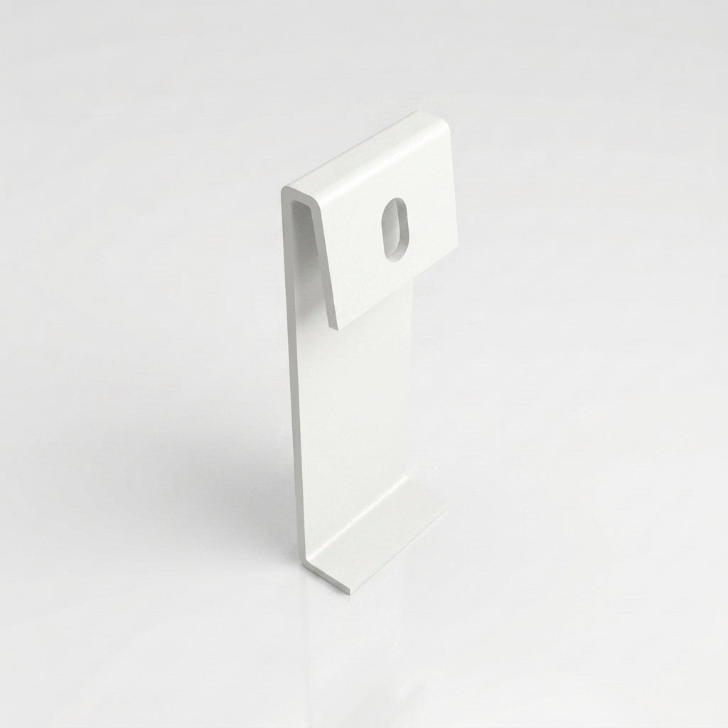 Moulded Ogee Gutter Direct Fix Bracket 125 x 100mm — RAL 9016