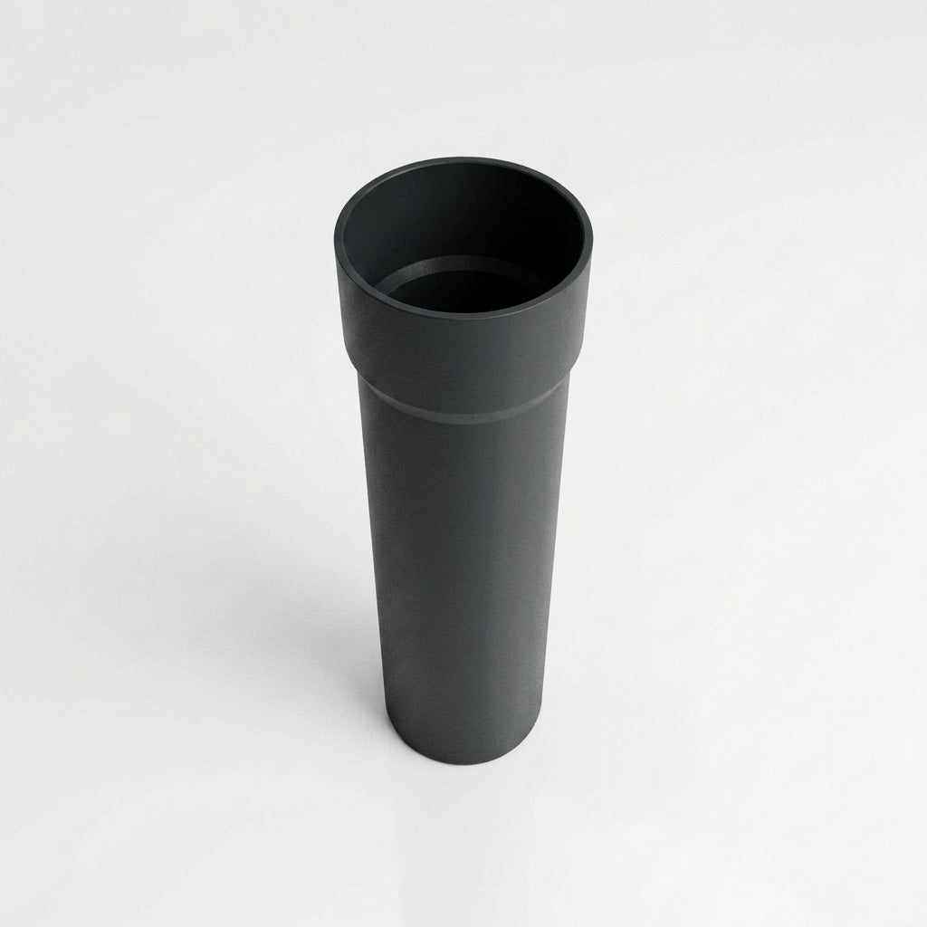 63mm Diameter Gutter Outlet Spigot Extender — RAL 7021