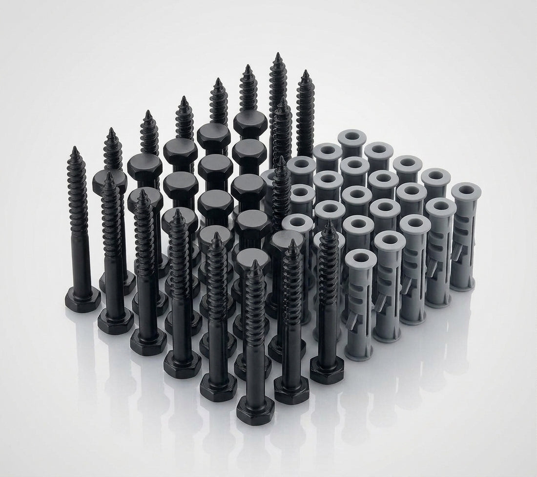 M8 x 70mm Hex Head Coach Screws, Stainless Steel (Pack of 50) — RAL 9005