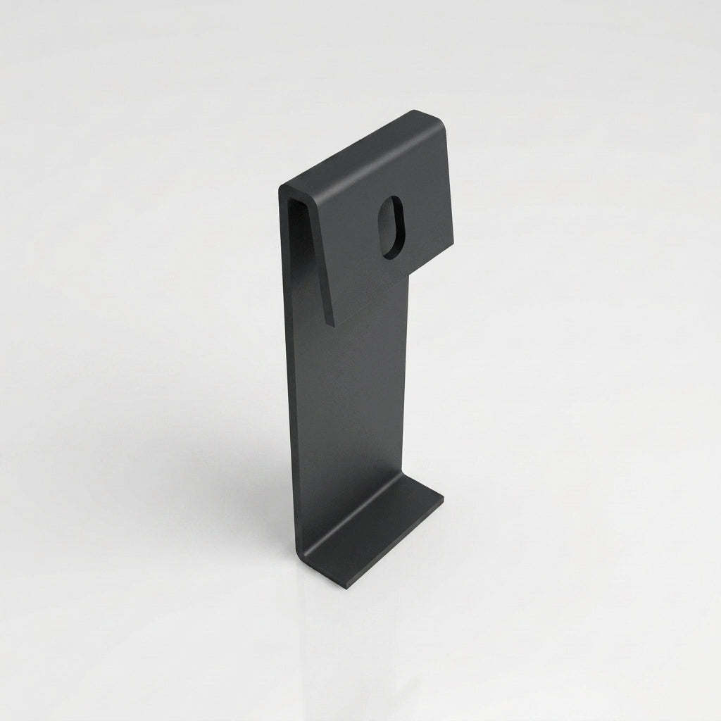 Moulded Ogee Gutter Direct Fix Bracket 125 x 100mm — RAL 7021