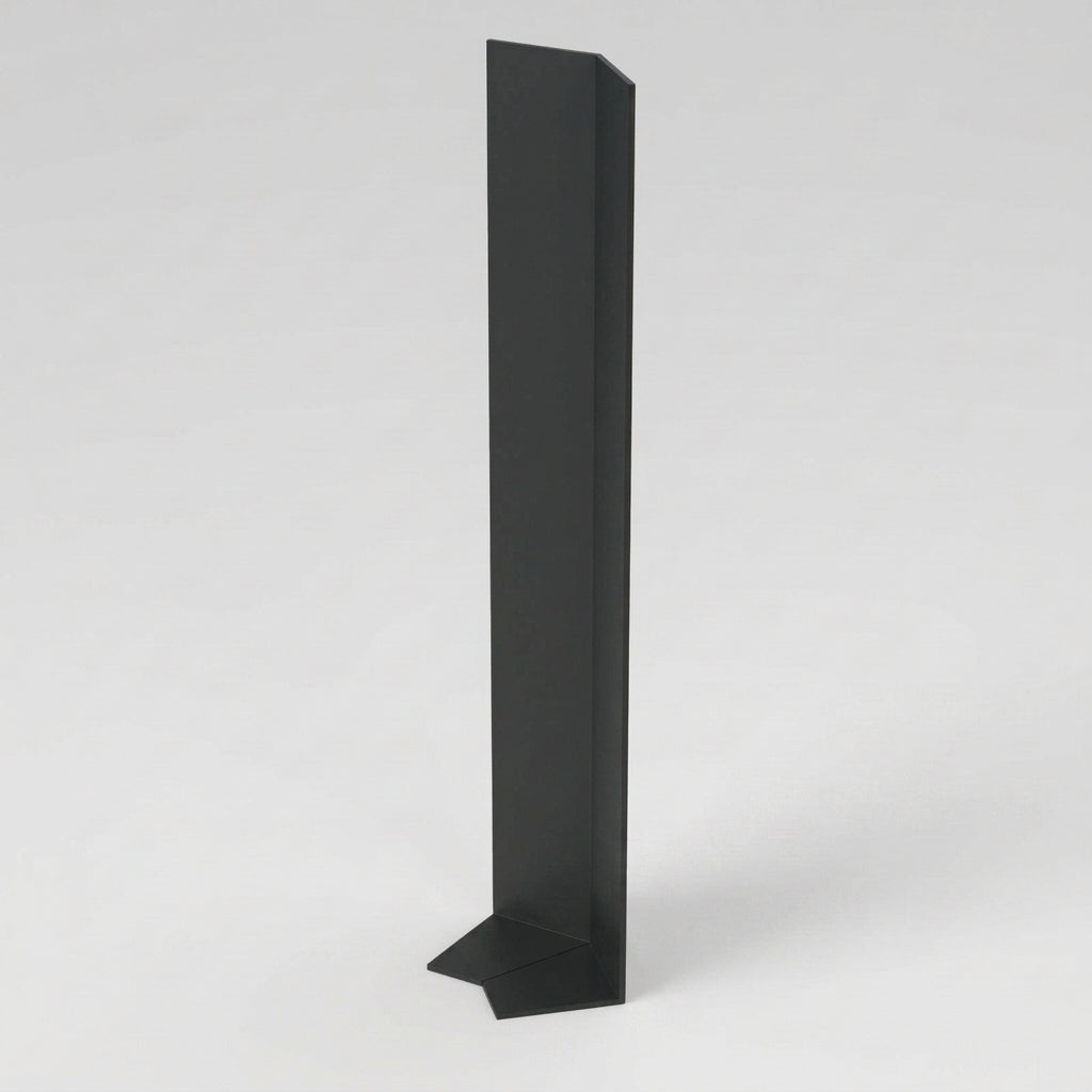 L Return Fascia Board Angle Covers – Aluminium Corner Fascia — RAL 7021 / 135 Deg External Angle