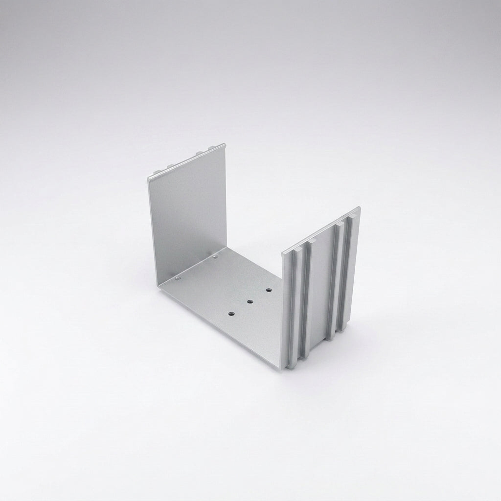 Aluminium Box Gutter Jointer 135 x 100mm — RAL 9006