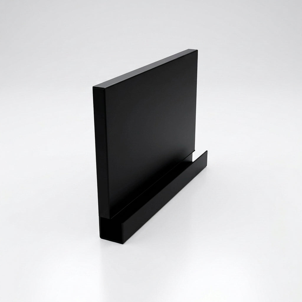 U Return Aluminium Fascia Board Gable Box Ends — RAL 9005