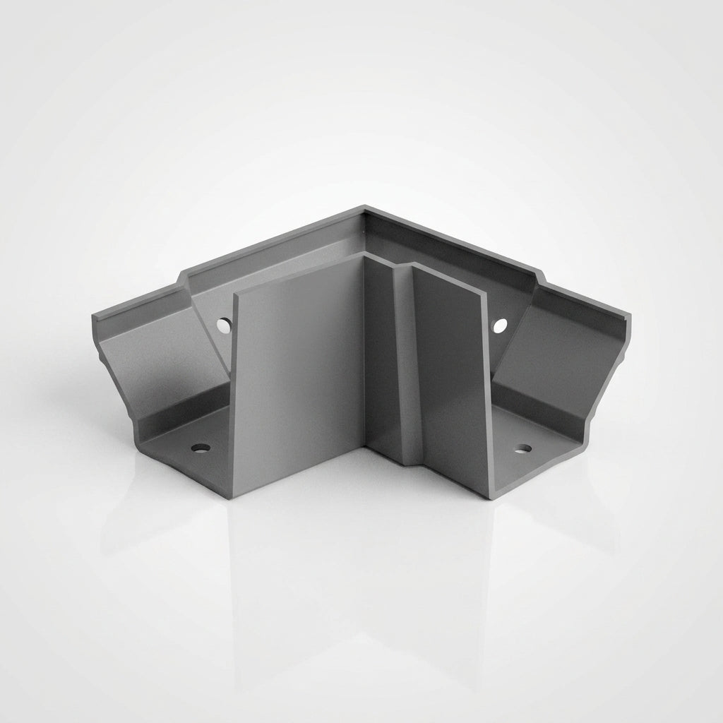 Moulded Ogee Gutter External Angle 135° 125×100mm (view 2)