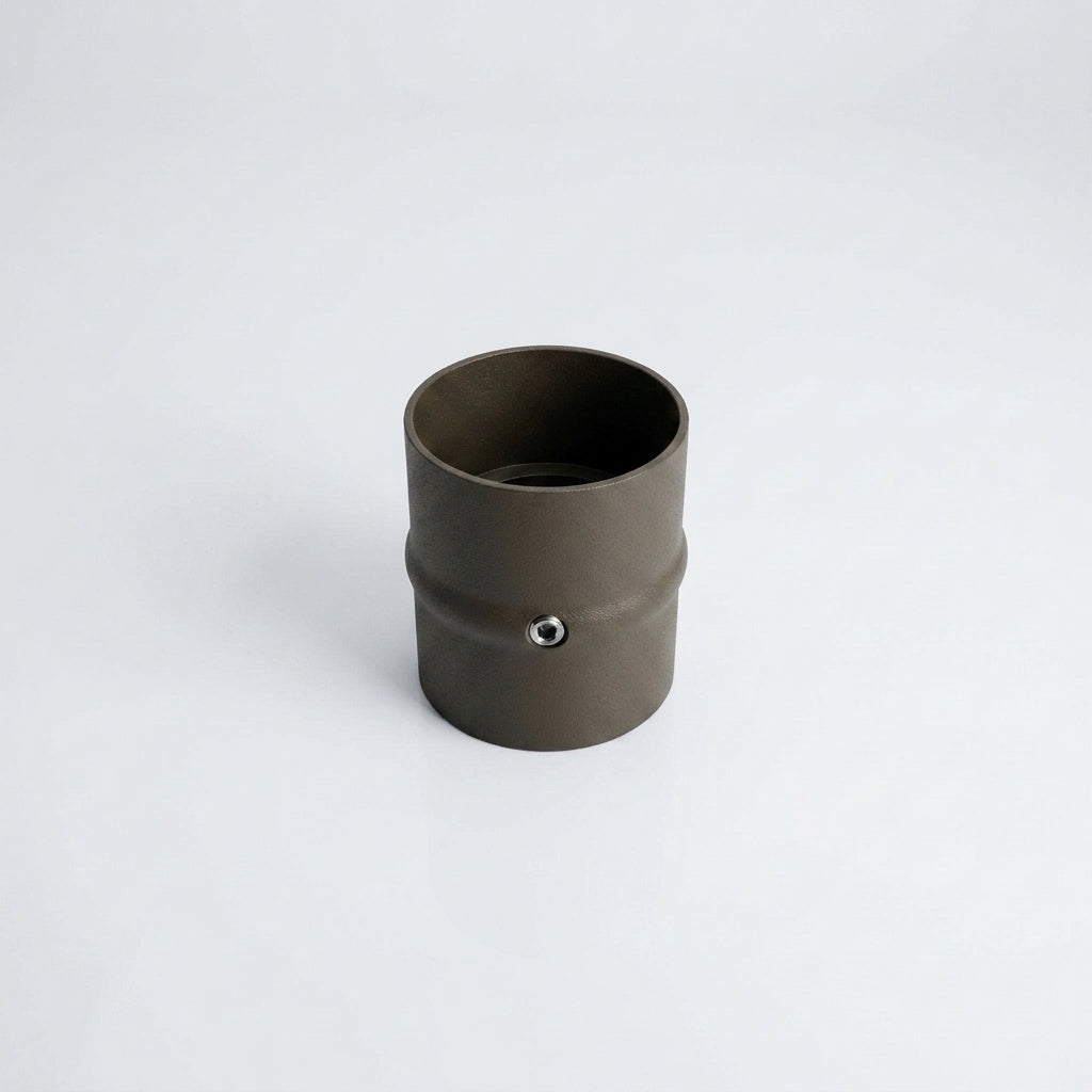 Flush Joint Internal Jointer 63mm Diameter Aluminium — RAL 7022
