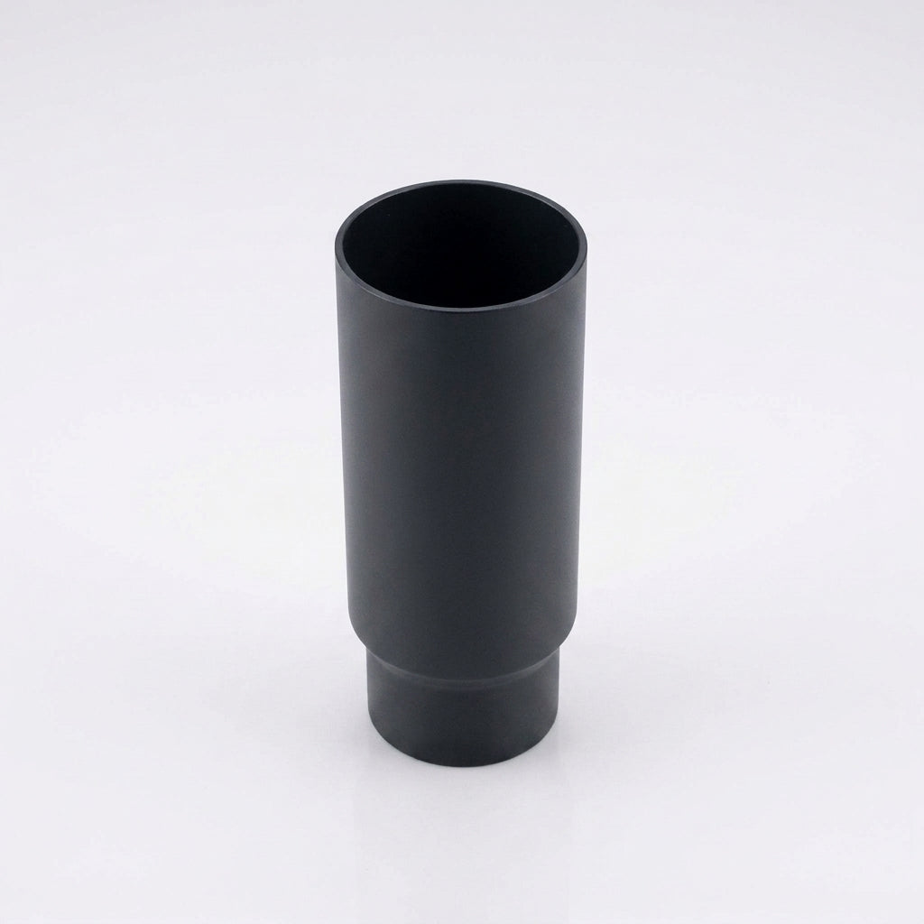 Flush Joint Aluminium Downpipe Length – 76mm Dia x 3m — RAL 7021