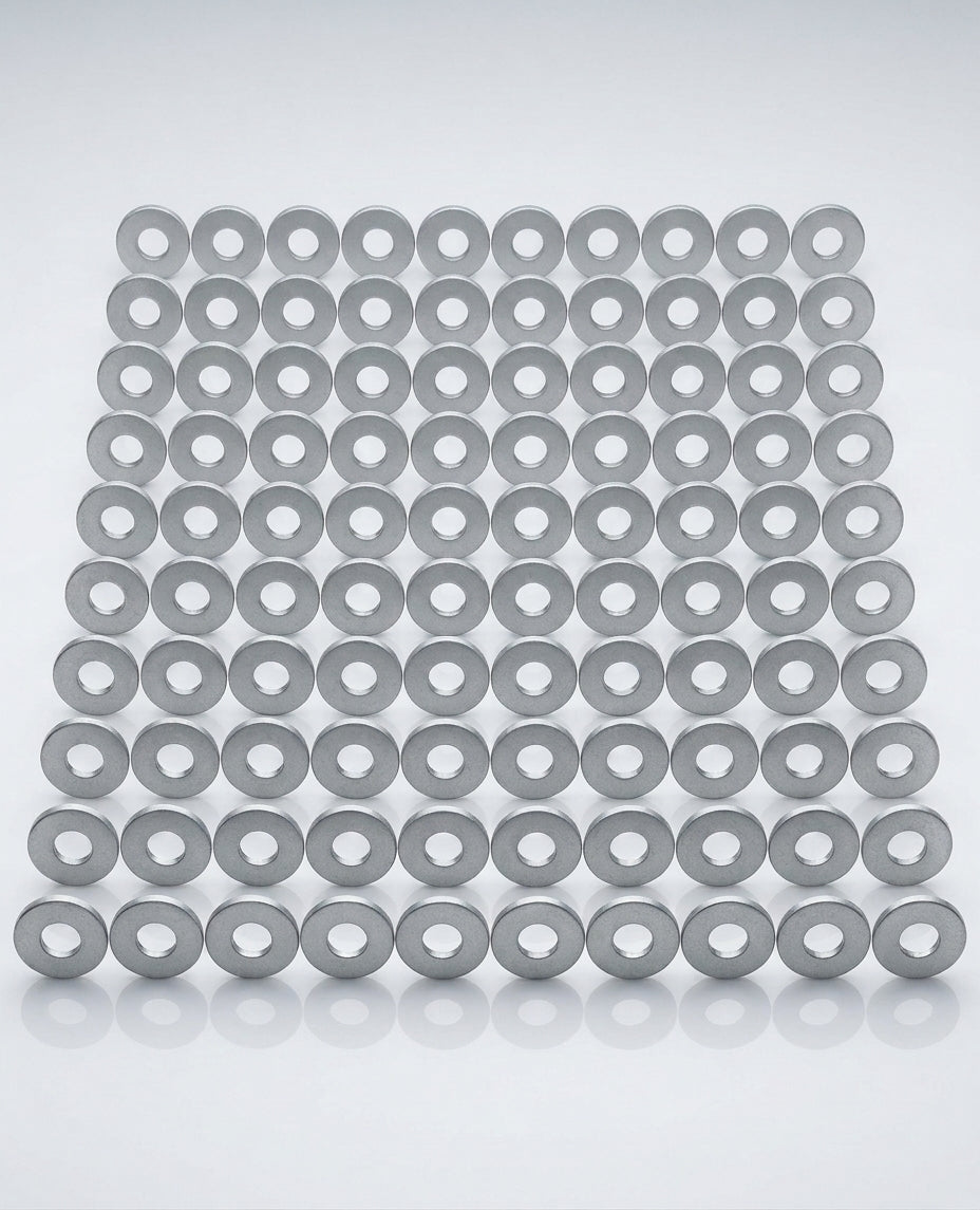 M6 Stainless Steel Washer for Moulded Gutter Direct Fix Brackets (100 pack) — RAL 9006