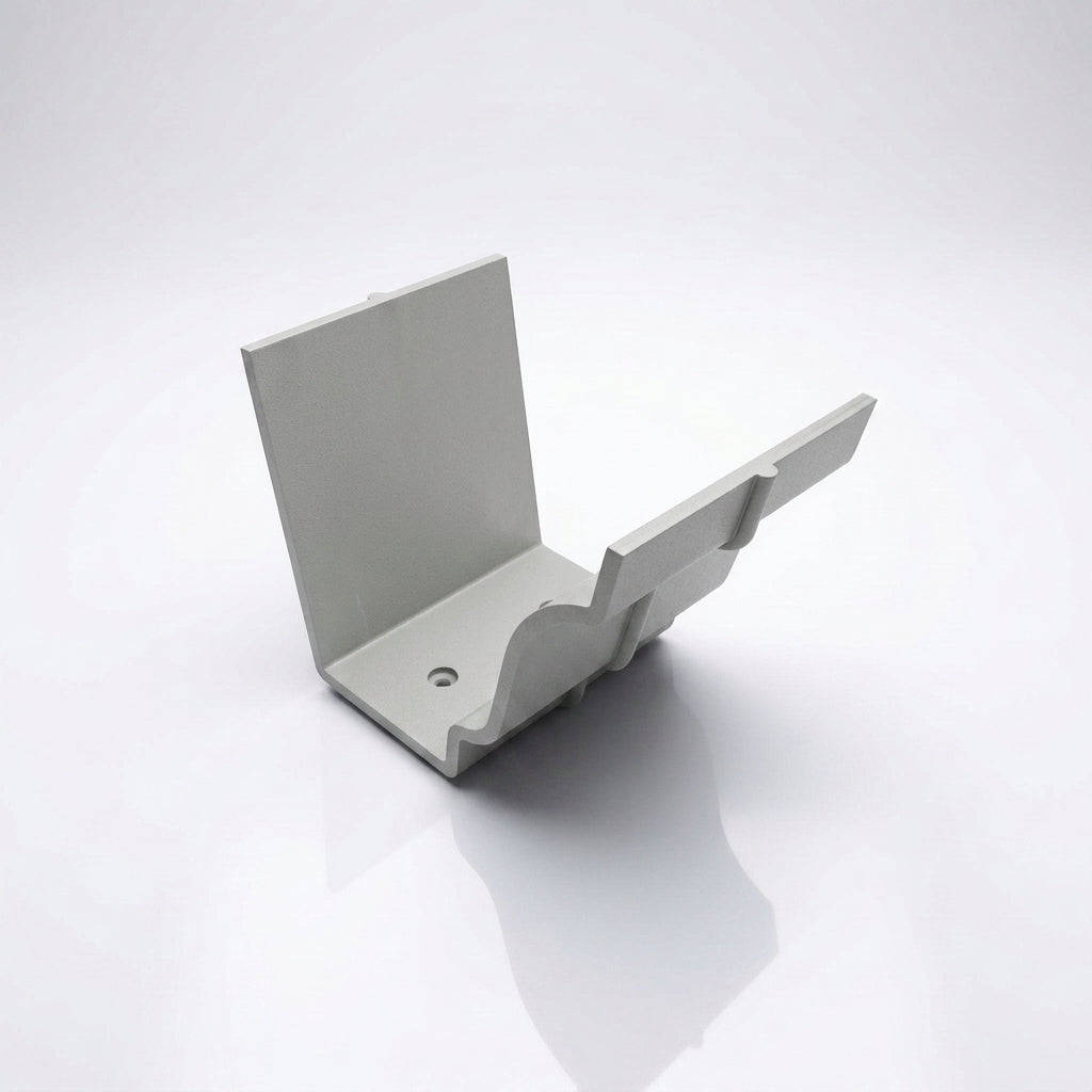 Moulded Ogee Gutter Jointer 125 x 100mm Marine Grade — RAL 7035