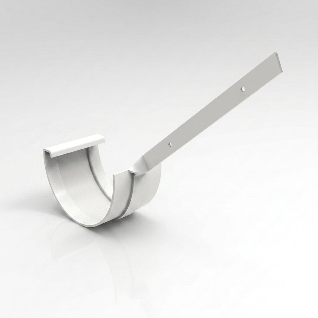 130mm Deepflow Gutter Side Rafter Bracket – Aluminium — RAL 9016