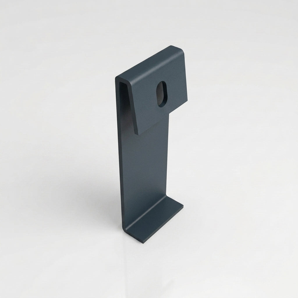 Moulded Ogee Gutter Direct Fix Bracket 125 x 100mm — RAL 7016