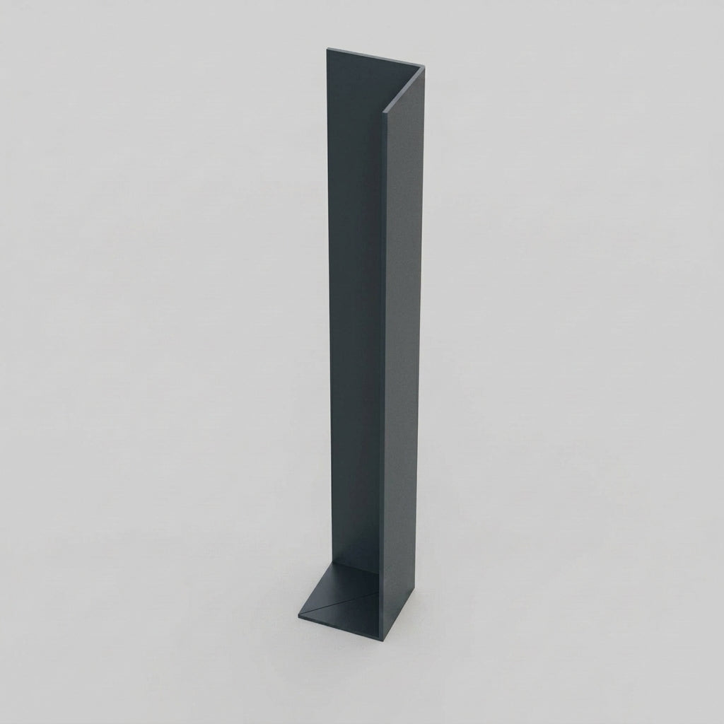 L Return Fascia Board Angle Covers – Aluminium Corner Fascia — RAL 7016 / 90 Deg External Angle