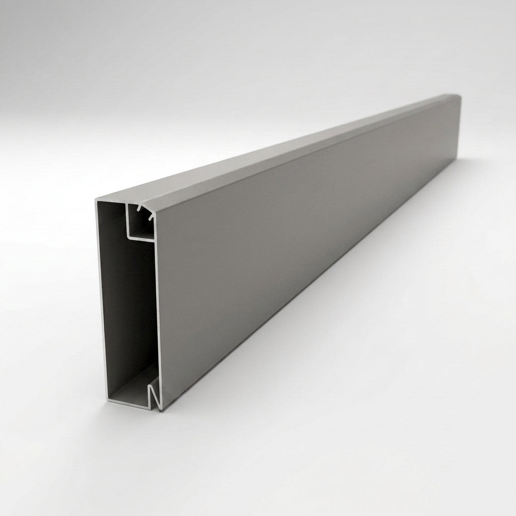 U Return Aluminium Fascia Board 30x25mm – 3m Length — RAL 7036