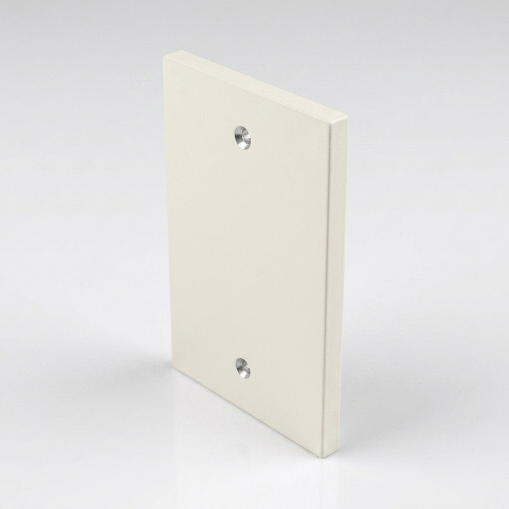 Aluminium Downpipe Access Plate 72x72mm — RAL 9010