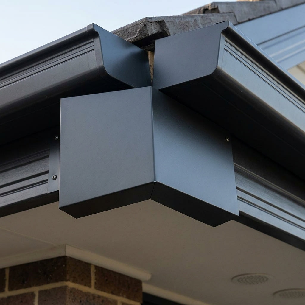 V Return Aluminium Fascia Board Gable Box Ends