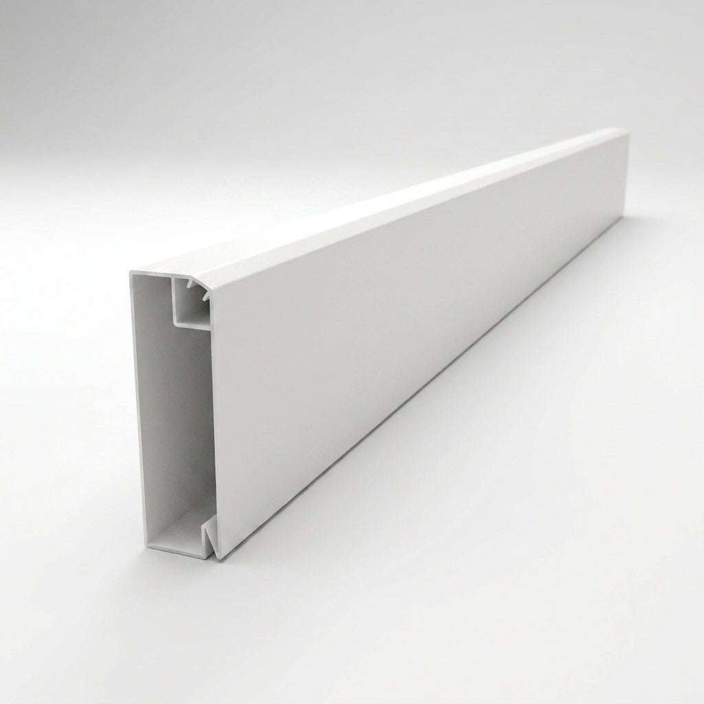 U Return Aluminium Fascia Board 30x25mm – 3m Length — RAL 9016