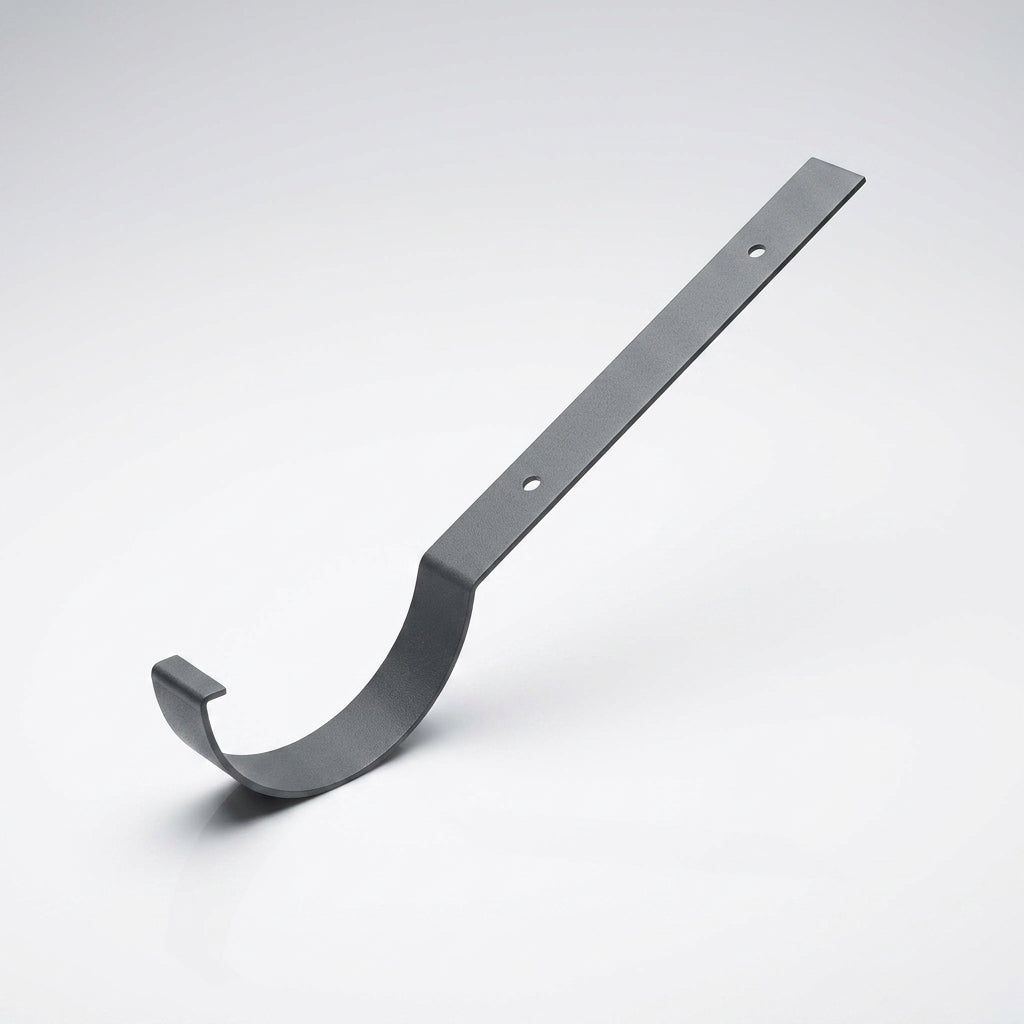 Half Round Aluminium Gutter Top Rafter Bracket 125mm (view 2)
