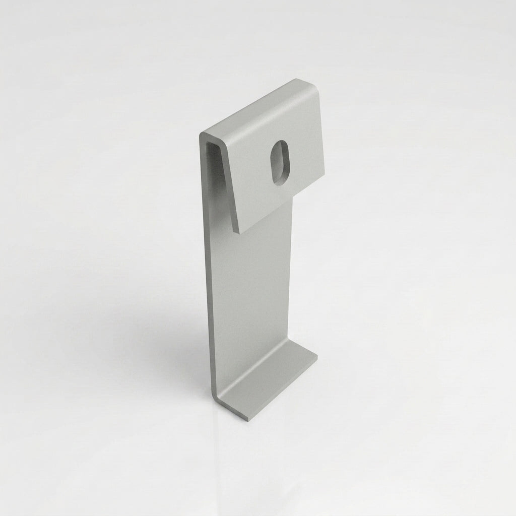 Moulded Ogee Gutter Direct Fix Bracket 125 x 100mm — RAL 7035