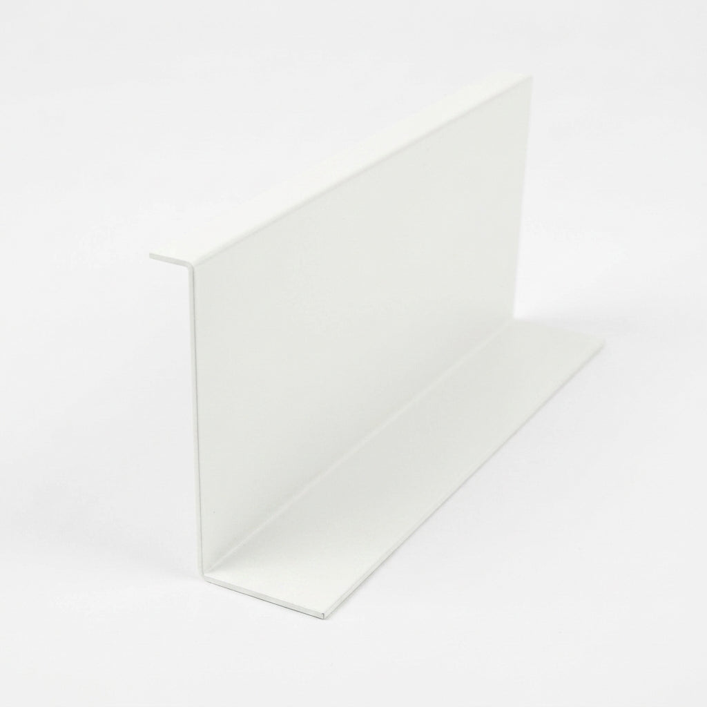 L Return Aluminium Fascia Board Gable Box Ends — RAL 9016