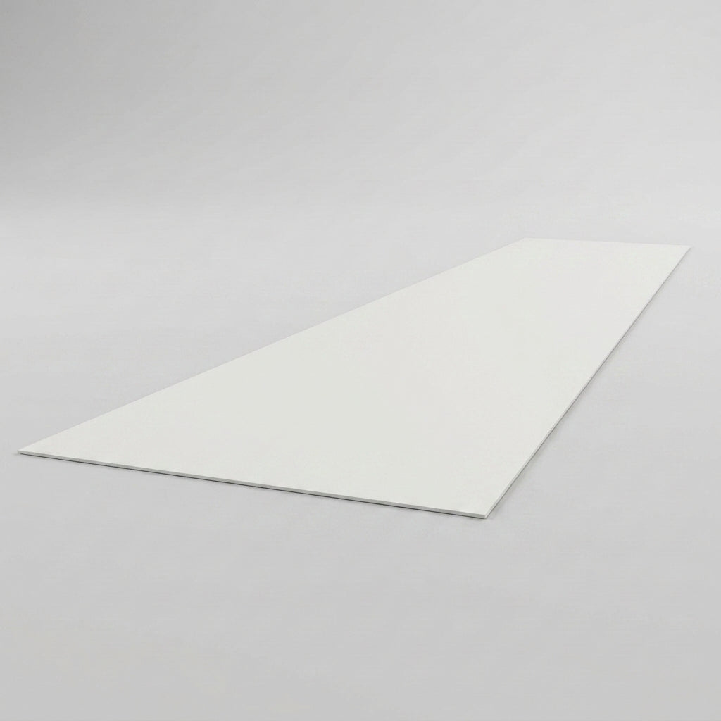 Aluminium Soffit Boards – Plain or Vented with Exterior Coating — RAL 9016 / 490mm Wide | Unvented