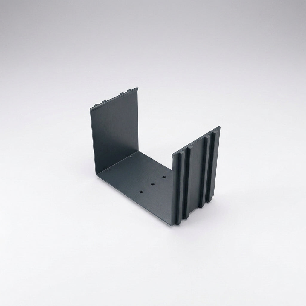 Aluminium Box Gutter Jointer 135 x 100mm — RAL 7016