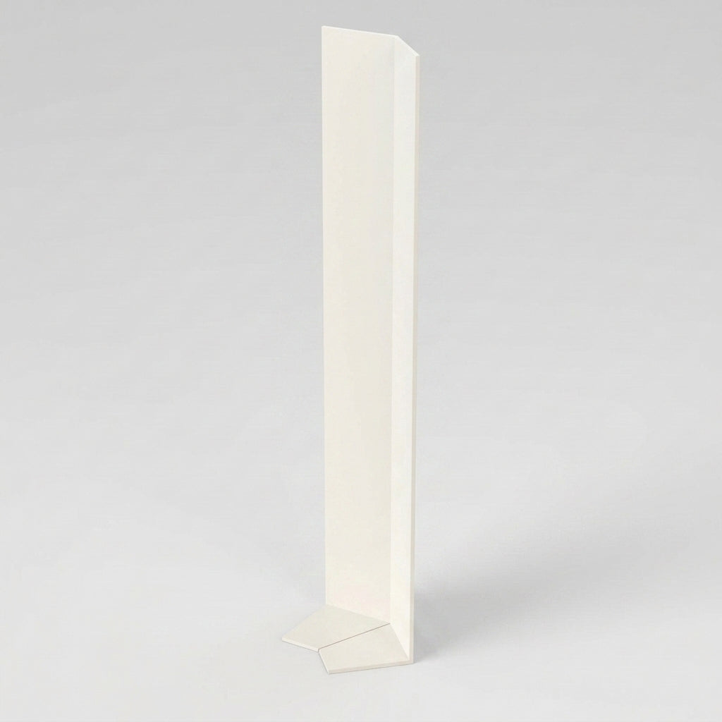 L Return Fascia Board Angle Covers – Aluminium Corner Fascia — RAL 9010 / 135 Deg External Angle