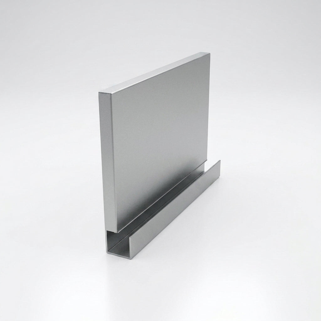 U Return Aluminium Fascia Board Gable Box Ends — RAL 9006